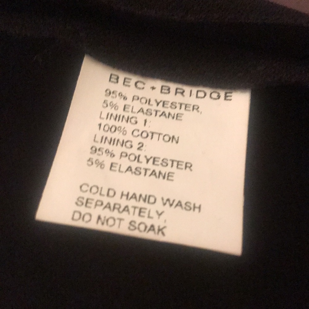 🖤 Bec & Bridge - Fox Tail Mini Dress - US 2 / AU 6 / UK 6 (fits like 00/0) - Picture 14 of 16